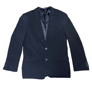Calvin Klein Black Suit Blazer with Notched Lapels 20 Regular